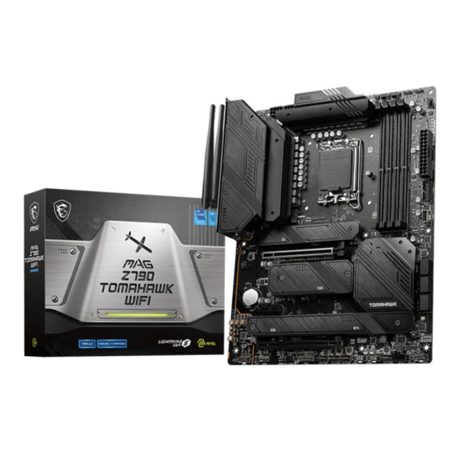 материнська плата s1700/4DDR5/HDMI/DP/3PCIe/7SATA/4M.2/LAN2.5Gb MSI MAG Z790 TOMAHAWK WIFI