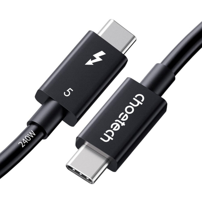 Сертифікований кабель CHOETECH Thunderbolt5 Intel CHOETECH Thunderbolt5 Intel (A3011)