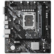 Mатеринська плата s1700 Intel H610 HDMI/VGA 1xM.2 2xDDR4 2.5GbE LAN mATX ASROCK H610M-HVS/M.2 R2.0