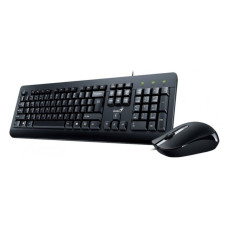 набiр миша+клавiатура дротовий USB Black UKR GENIUS KM-160 (31330001419)