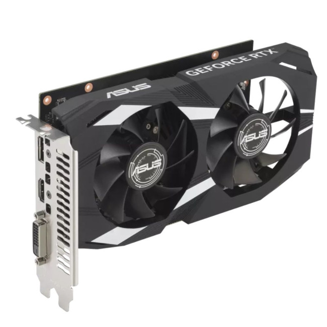 Відеокарта NVIDIA RTX 3050/DUAL/OC/6GB/GDDR6 ASUS DUAL-RTX3050-O6G