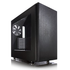 Корпус ATX без БЖ, чорний, скло Define S Black - Windowed FRACTAL DESIGN Define S Black - Windowed (FD-CA-DEF-S-BK-W)