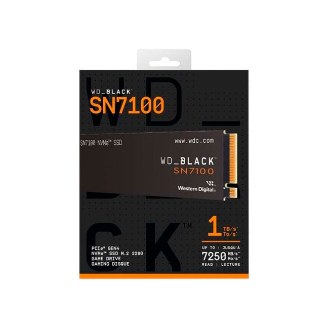 Жорсткий диск WD Black SN7100 1TB NVMe WESTERN DIGITAL WDS100T4X0E