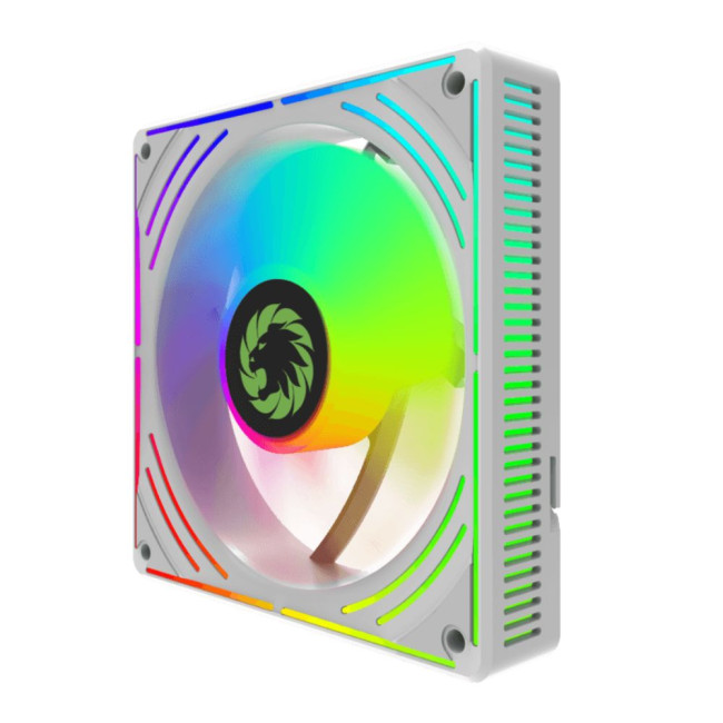 Кулер для корпусу  120мм  КІТ 3*120ммmm White frame ARGB Fan 3 in 1 Kit GAMEMAX RA300 WH