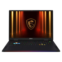 ноутбук 18_4KI/R9 9955HX3D/32/1TB SSD/RTX 5080 16GB/DOS/BL Per-Key RGB SteelSeries/Black MSI Raider A18 HX A9WIG-212XUA (9S7-182L72-212)