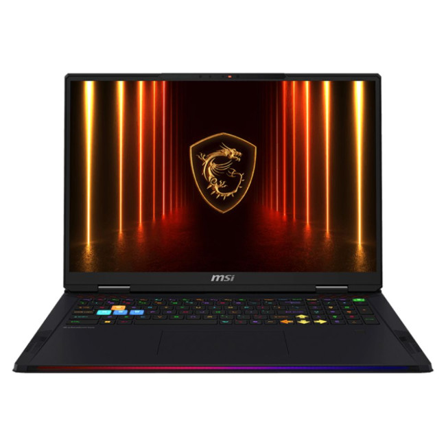 ноутбук 18_4KI/R9 9955HX3D/32/1TB SSD/RTX 5080 16GB/DOS/BL Per-Key RGB SteelSeries/Black MSI Raider A18 HX A9WIG-212XUA (9S7-182L72-212)