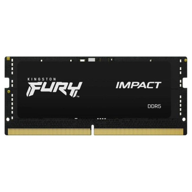 модуль пам'яті 16Gb DDR5 4800MHz sodimm Fury Impact KINGSTON KF548S38IB-16