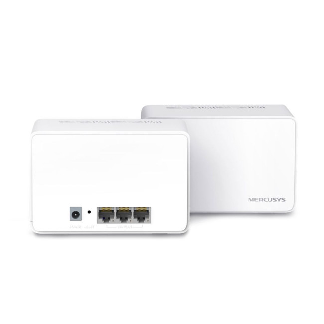 Домашня Mesh Wi-Fi система Mercusys(2шт у комплекті) MERCUSYS Halo H80X(2-pack)