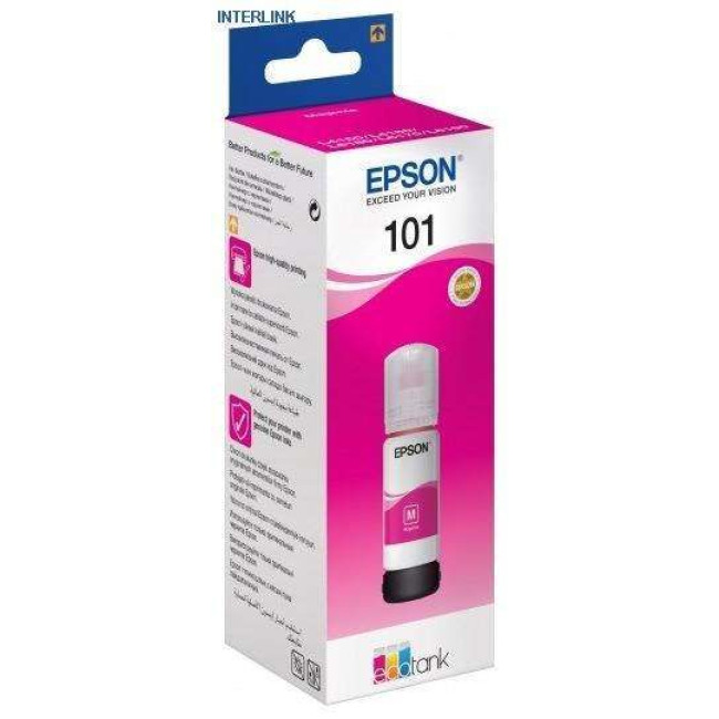 Контейнер з пурпурними чорнилами для L4160 EPSON L4xxx/L6xxx Magenta (C13T03V34A)