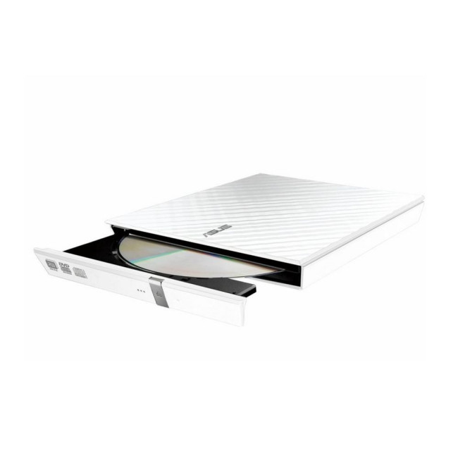 привід DVD+-R/RW SLIM зовнішній USB 2.0 ASUS SDRW-08D2S-U LITE/WHITE/ASUS