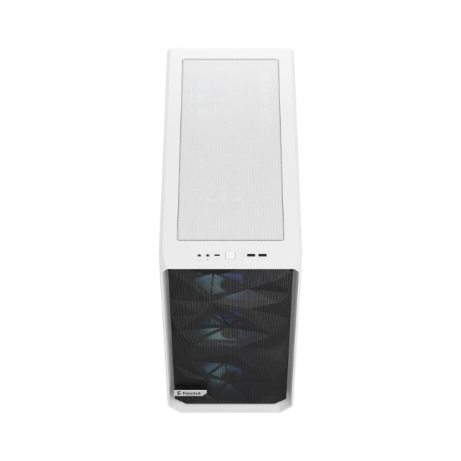 Корпус E-ATX (до 285 мм) без БЖ, білий, скло Meshify 2 RGB White TG Clear Tint FRACTAL DESIGN Meshify 2 RGB White TG Clear t (FD-C-MES2A-08)
