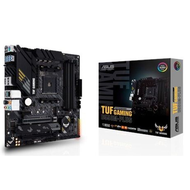 материнська плата sAM4 4DDR4/HDMI/DP/3PCIe/2xM.2 ASUS TUF GAMING B550M-PLUS