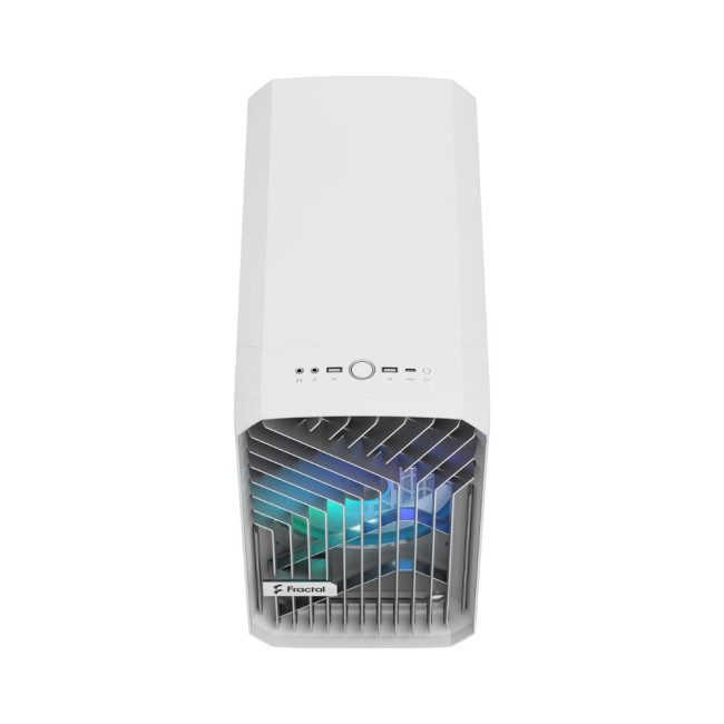 Корпус mini-ITX без БЖ, білий, скло Torrent Nano RGB White TG Clear FRACTAL DESIGN Torrent Nano RGB White TG clea (FD-C-TOR1N-05)