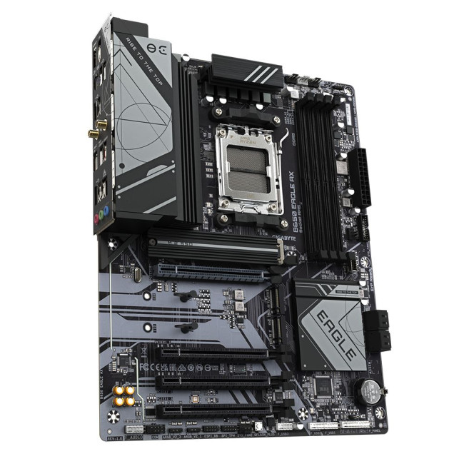 Mатеринська плата sAM5 AMD B650 DP/HDMI 3xM.2  GbE LAN ATX GIGABYTE B650 EAGLE