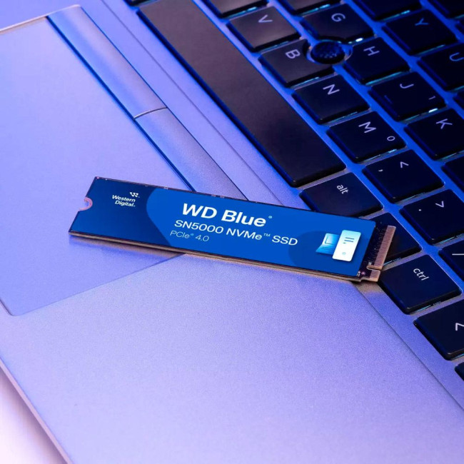Жорсткий диск WD Blue SN5000 4TB NVMe WESTERN DIGITAL WDS400T4B0E