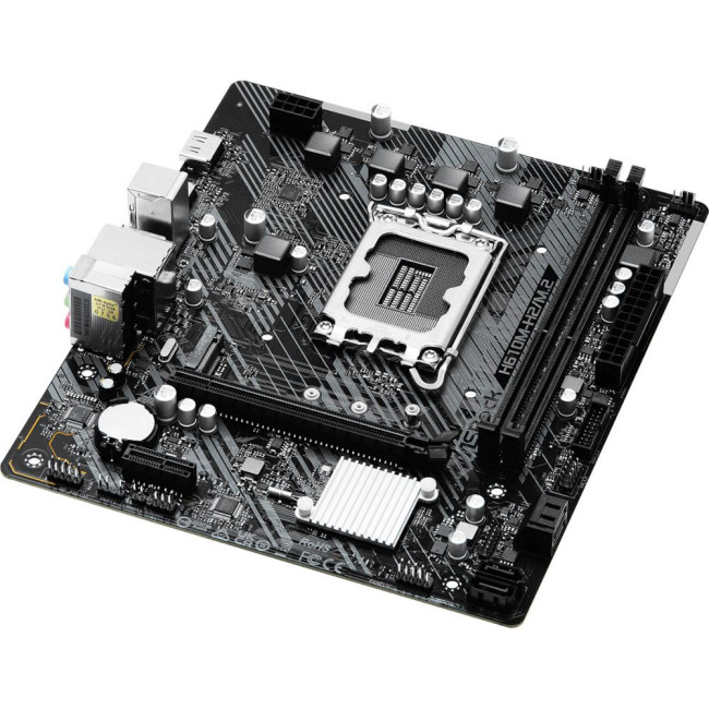 Mатеринська плата s1700 Intel H610 2xHDMI 1xM.2 2xDDR4 GbE LAN mATX ASROCK H610M-H2/M.2