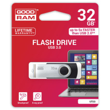 Флеш пам'ять 32GB UTS3 Black 60R/20W USB 3.2 Gen 1 GOODRAM UTS3-0320K0R11