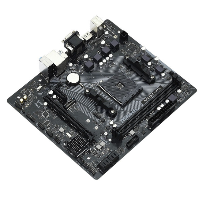 Материнська плата AMD AM4 A520 2DDR4 1PCIex16 VGA/HDMI ASROCK A520M-HVS