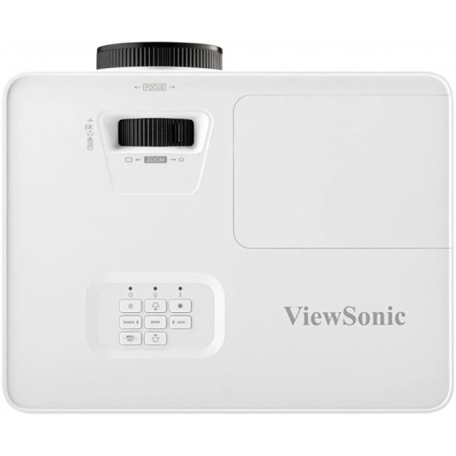 Проектор PA700W (WXGA, 4500Al, 22000:1, 4/15, HDMI, VGA, USB, 1.54-1.72:1, 3W) VIEWSONIC PA700W (VS19342)