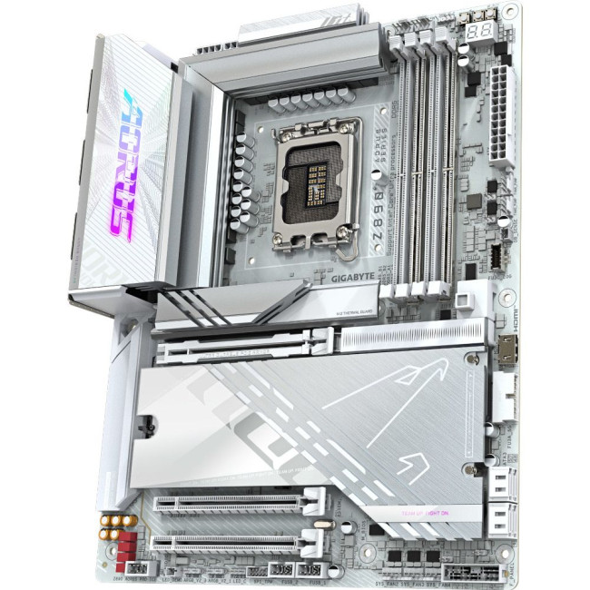 Mатеринська плата s1851 Intel Z890 HDMI/2xTB4(USB4-C)  5xM.2 5GbE LAN ATX GIGABYTE Z890 AORUS PRO ICE
