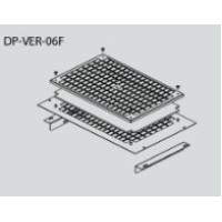 Iнсталяційна рама до DP-VEN-04(06) з фільтром,RAL9005 CONTEG DP-VER-06F