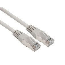 Патч-корд RJ45, SFTP 6A, 5.0m,27AWG, CU, LSZH, світло-сірий KINGDA KD-PASFT9500GY-LSZH