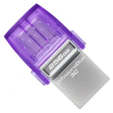 Флеш пам'ять 256GB DataTraveler microDuo 3C 200MB/s dual USB-A + USB-C KINGSTON DTDUO3CG3/256GB