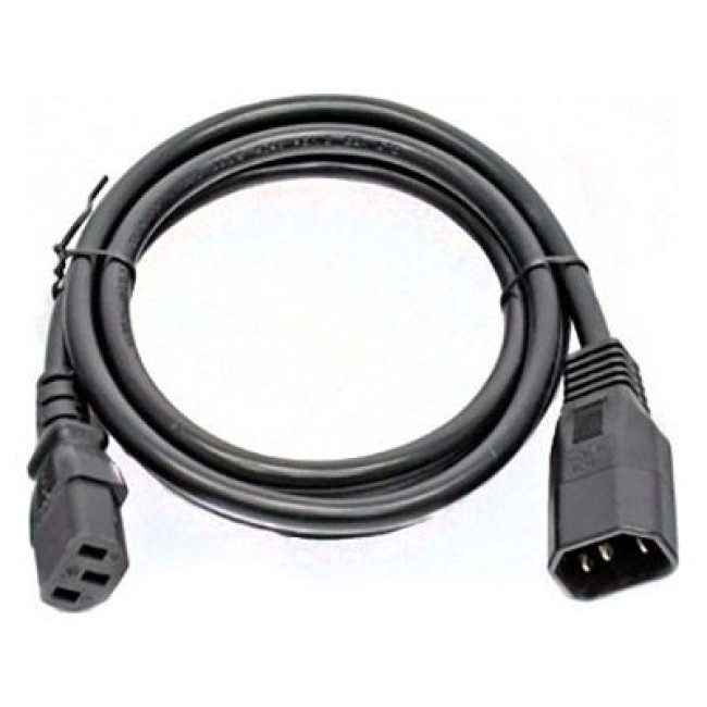 Кабель живлення IEC320 C13 - IEC320 C14, 1мм2 , довжина 3м KINGDA PC6063-3m