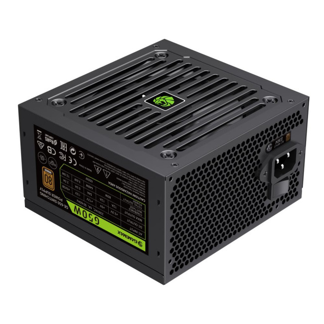 Блок живлення ATX 650W, 80+Bronze , fan 120mm OVP / UVP/ SIP / OCP/ OLP/ OPP/ SCP GAMEMAX GE-650