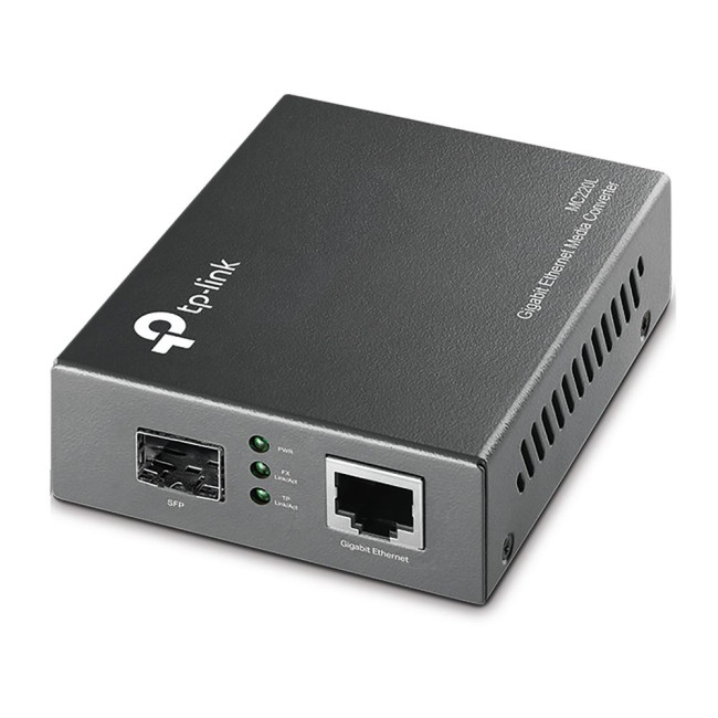 Перехідник з оптичного дроту на мідний, мережевеобладнання, TP-LINK MC220L