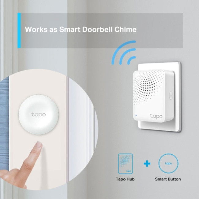 Розумний хаб із дзвінком TP-Link, Tapo H100 TP-LINK Tapo H100
