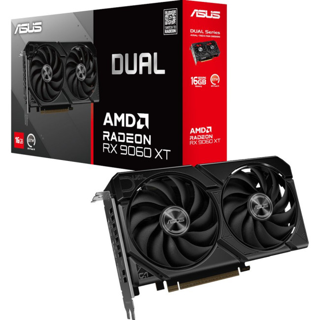 Відеокарта ASUS AMD DUAL-RX9060XT-16G ASUS DUAL-RX9060XT-16G
