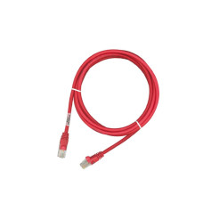 Патч-корд RJ45, UTP 5e, 1.0m, LSZH,червоний MOLEX PCD-01001-0C