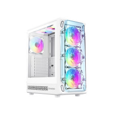 Корпус ATX без блока живлення , бічне загартоване скло ATX, M-ATX, ITX 1*usb 3.0 + 1*usb 2.0+Type C GAMEMAX Starlight 2 AW (Starlight 2AW)