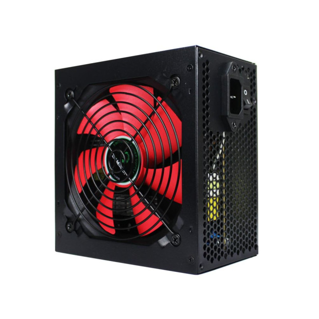 Блок живлення ATX 500W, з кабелем живлення, вентилятор 120 мм, чорний, коробочний GAMEMAX GM-500B