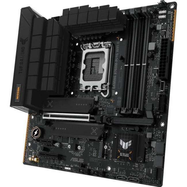 материнська плата s1700/4DDR5/HDMI/DP/3PCIe/4SATA/3M.2/LAN2.5Gb ASUS TUF GAMING B760M-PLUS WIFI II
