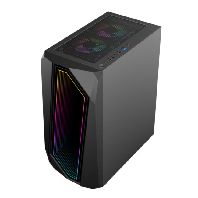 Корпус ATX без блока живлення , закалене скло-ATX,ITX,VGA Card Length 330 mm,CPU Cooler Height GAMEMAX Time Bandit