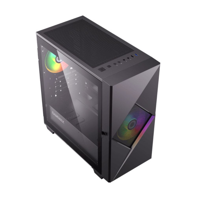 Корпус комп'ютерний Micro ATX без блока живлення icro Gaming Mini Tower GAMEMAX Cyclops BG