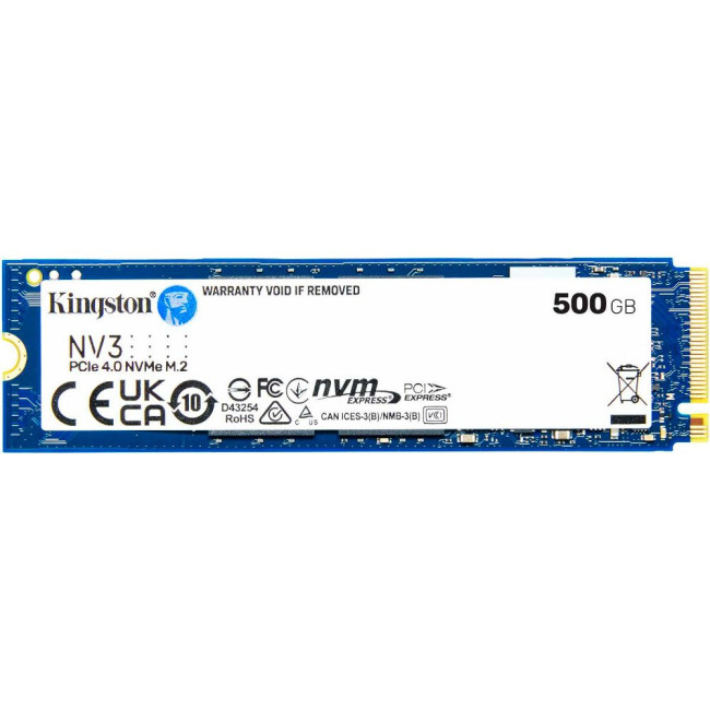 накопичувач M.2 500GB NV3, PCIe 4.0  NVMe KINGSTON SNV3S/500G