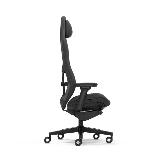 Геймерське крісло Refine Fabric Dark чорного кольору, Donati Dynamic, Synchro-tilt, Alcantara FRACTAL DESIGN Refine Fabric Dark (FD-CH-RE1F-01)