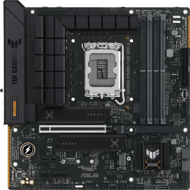 материнська плата s1700/4DDR5/HDMI/DP/3PCIe/4SATA/3M.2/LAN2.5Gb ASUS TUF GAMING B760M-PLUS WIFI II