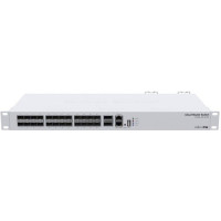 Комутатор 2x40G QSFP+, 24x10G SFP+, 1xLAN for management, Dual Boot, 1U, Dual redundant PSU MIKROTIK CRS326-24S+2Q+RM