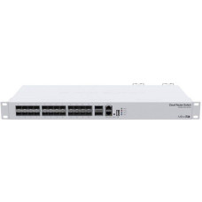 Комутатор 2x40G QSFP+, 24x10G SFP+, 1xLAN for management, Dual Boot, 1U, Dual redundant PSU MIKROTIK CRS326-24S+2Q+RM