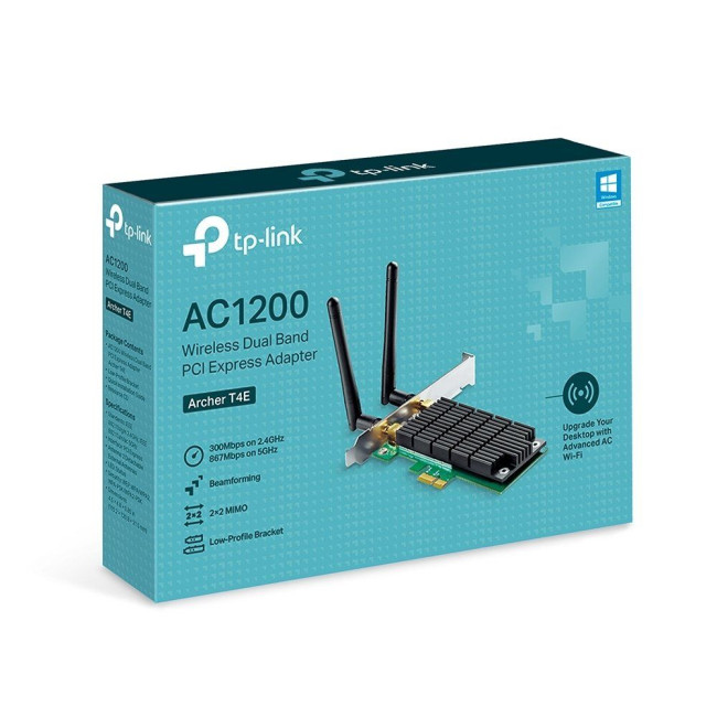 Бездротовий мережевий PCI-E адаптерAC1200 TP-LINK Archer T4E