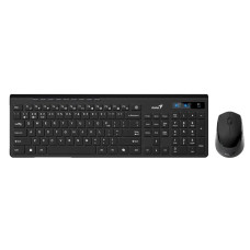набiр миша+клавiатура бездротовий AI  Black UKR BT+2.4GHz GENIUS SlimStar 8230 (31340015424)