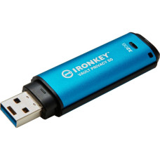 Флеш пам'ять 32GB IronKey Vault Privacy 50 AES-256 Encrypted, FIPS 197,  шифрування XTS-AES 256-bit KINGSTON IKVP50/32GB