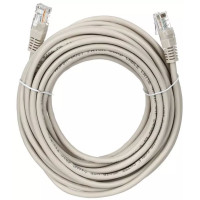 Патч-корд RJ45, UTP 5e, 15.0m,24AWG, CU, сірий KINGDA KD-PAUT31500GY