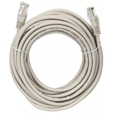 Патч-корд RJ45, UTP 5e, 15.0m,24AWG, CU, сірий KINGDA KD-PAUT31500GY