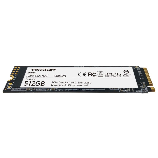 накопичувач M.2 512GB P300, NVMe 2280 PATRIOT P300P512GM28