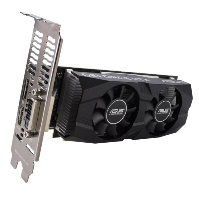 Відеокарта NVIDIA RTX 3050/DUAL/OC/LP/BRK/6GB/GDDR6 ASUS RTX3050-O6G-LP-BRK
